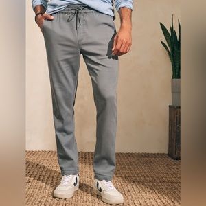 Faherty Essential Drawstring Pant - Olive